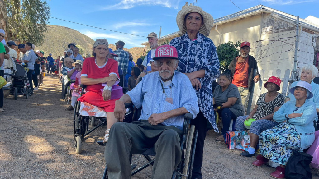 Ouderen in Zuid-Afrika